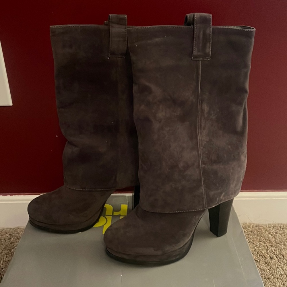 Charlotte Russe Gray Boots